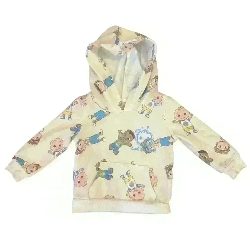 Cocomelon Toddler Boy Fleece Hoodie 12 Months.